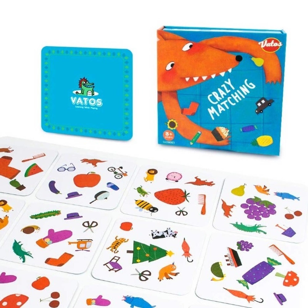 Matching Card Game for Kids - 54 pcs